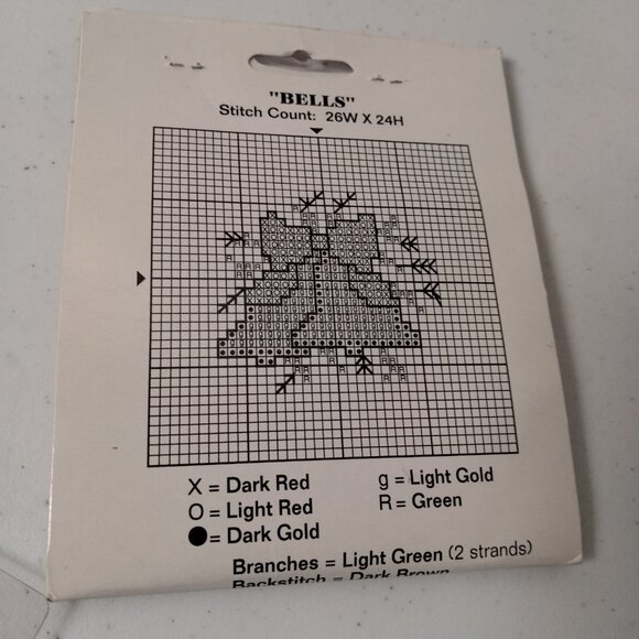 Christmas Cross Stitch Kit Lot of 6 Mixed Projects Ornaments Card Display Stand - Picture 7 of 14